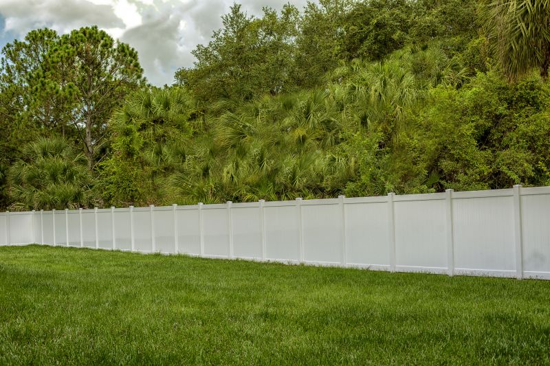 Modern Vinyl Fence