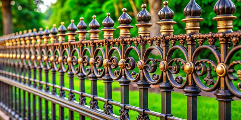 Ornamental Wrought Iron Fence